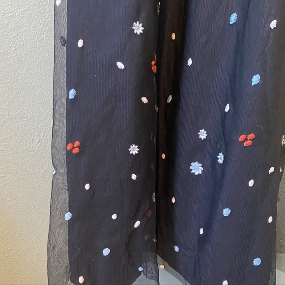 Mod Cloth Floral Embroidered Maxi Dress Size XS - Picture 3 of 7